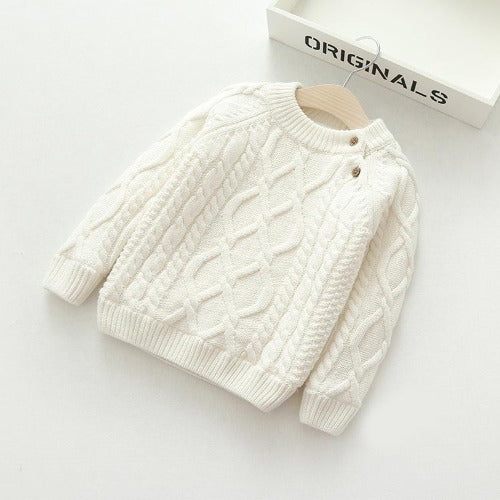 LittleLoom – Hauska ja mukava – villainen neulepusero talveksi