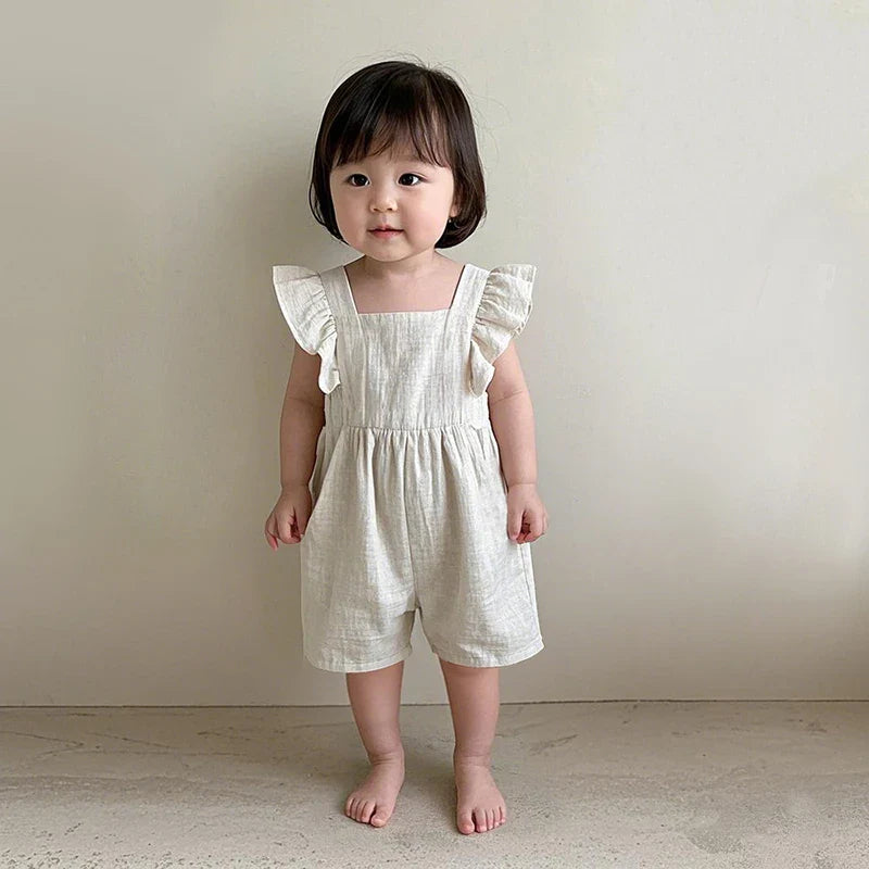 Mini Fashion™ - Kesäinen & söpö - Lasten Jumpsuit Tytöt