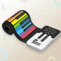 Thumbnail for Roll-up Piano Keyboard – Luova ja opettavainen – taitettava piano