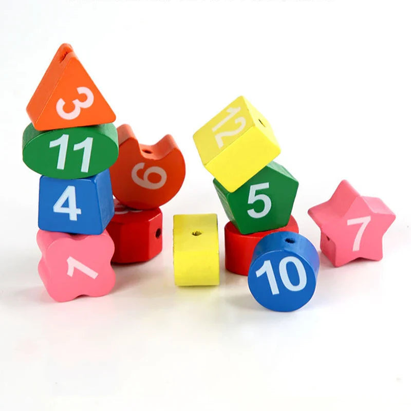 Learning Clock™ – Leiki & opi kellonajat – Puinen kello