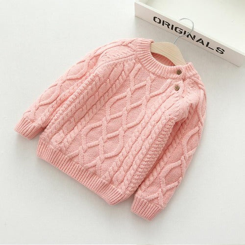 LittleLoom – Hauska ja mukava – villainen neulepusero talveksi