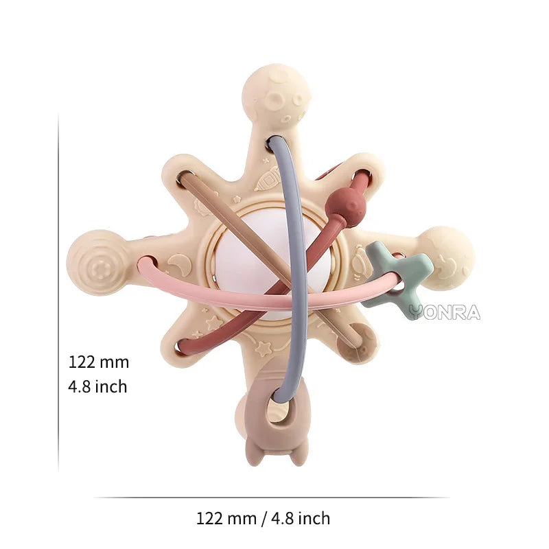 Sensory Rattle Ball™ – Soft Grab hauskaa – Vauva silikoni hammaslelut