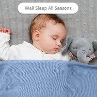 Thumbnail for Personalized Baby Blanket – Pehmeä ja ainutlaatuinen – henkilökohtaisesti brodeerattu puuvillapeitto