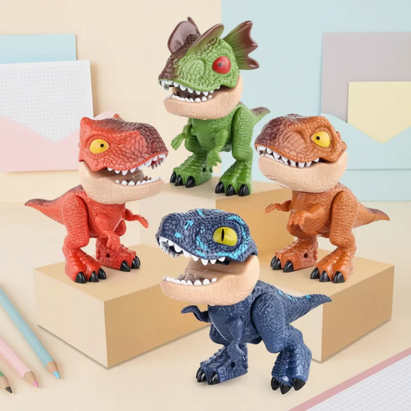 Dinosaur Stationery Toy – Luova ja opettavainen – 5-osainen työpöytäsetti
