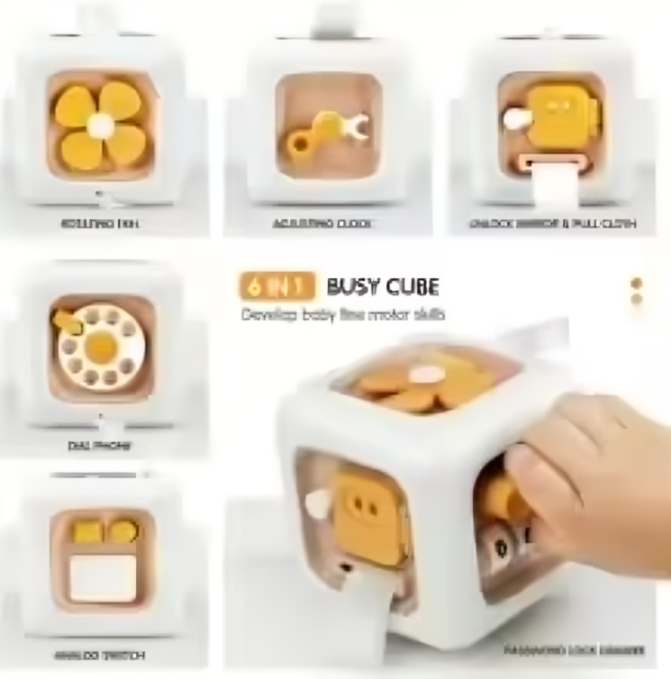 Cube Senses Toy™ - Oppiminen ja hauskanpito - Cube Sense -lelut
