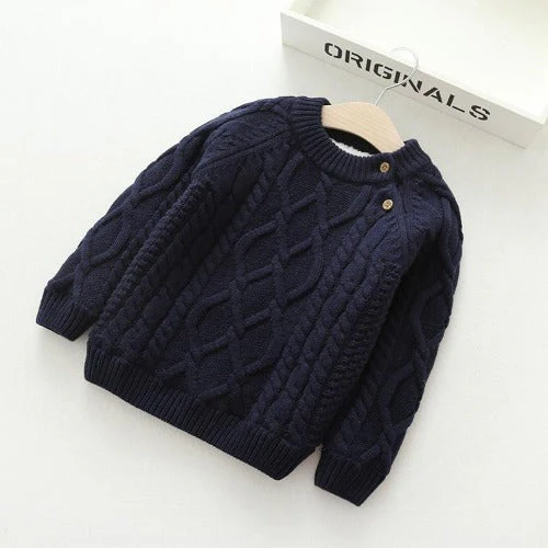 LittleLoom – Hauska ja mukava – villainen neulepusero talveksi