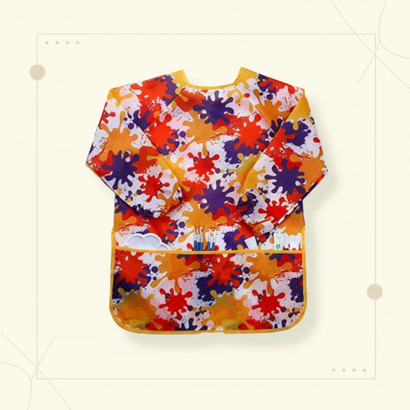 ArtEase – Värikäs ja vettä hylkivä – maalaustakki lapsille