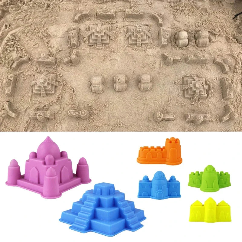 Sand Castle Kit™ – Hauskaa rakentamista hiekalla – Hiekkalinna-setti