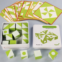 Thumbnail for BrainBlocks™ – Hoikka & luova – Houten Geometrinen aivojumppa
