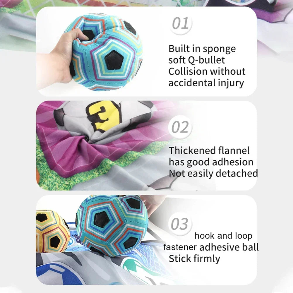 Sticky Soccer™ – Laatta & portaat – Playmat jalkapallo