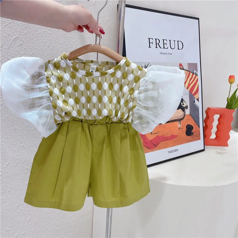 Mini Fashion™ - Söpö & tyylikäs - Lasten kesäasu