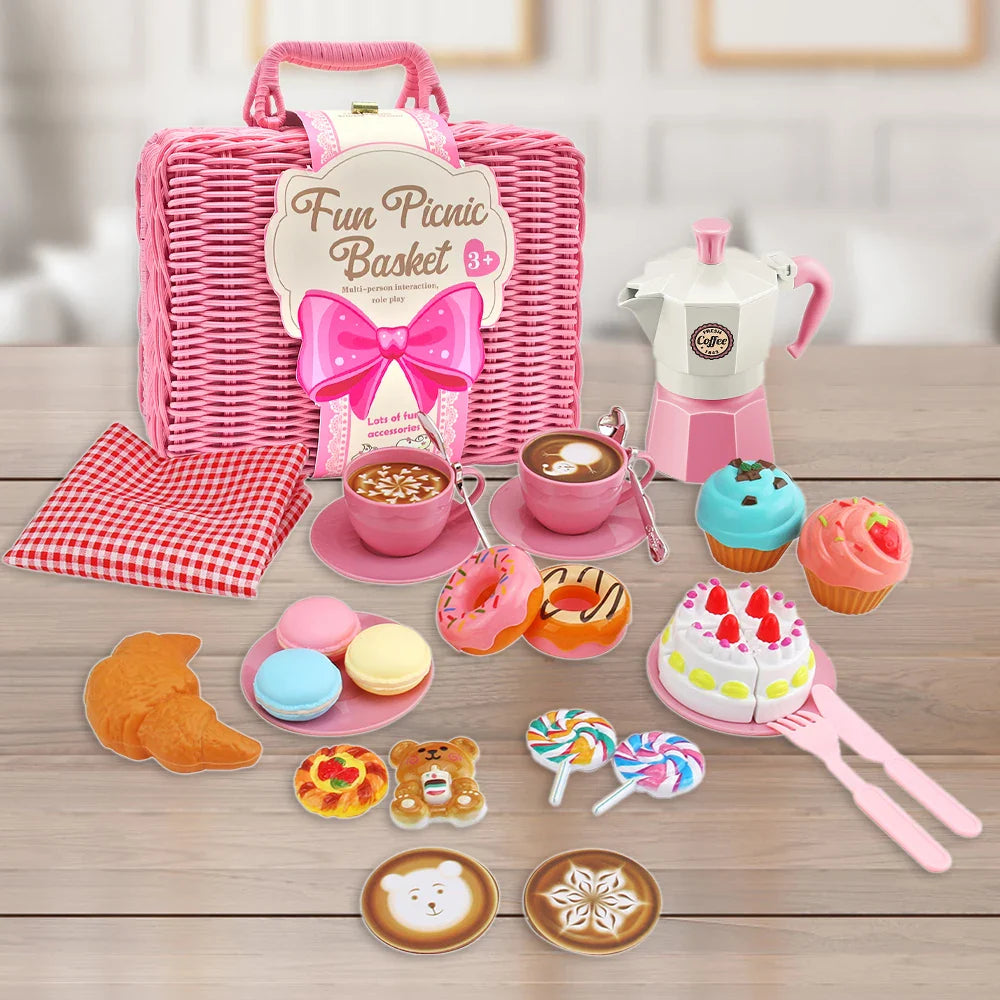 Tea Party Set – Makea & tyylikäs – Piknik-lelusarja