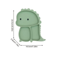 Thumbnail for Dino Tablewear Set™ - 7-osainen setti - Silikoniset lasten ruokailuvälineet