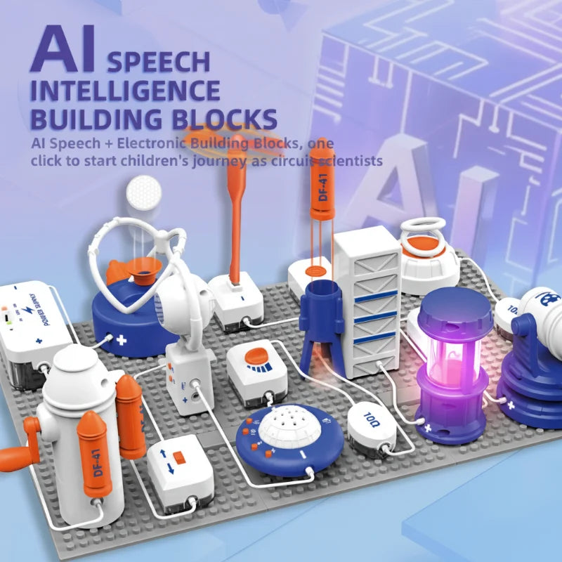 AI Voice Building Blocks – Opetuksellinen ja vuorovaikutteinen – Rakennuspalikkasarja