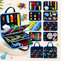 Thumbnail for 7-in-1 Busy Board – Motoriset taidot ja oppiminen – Aktiviteettitaulu