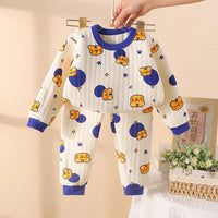 Thumbnail for Mini Fashion™ - Erittäin pehmeää puuvillaa - Pikkulasten pyjama