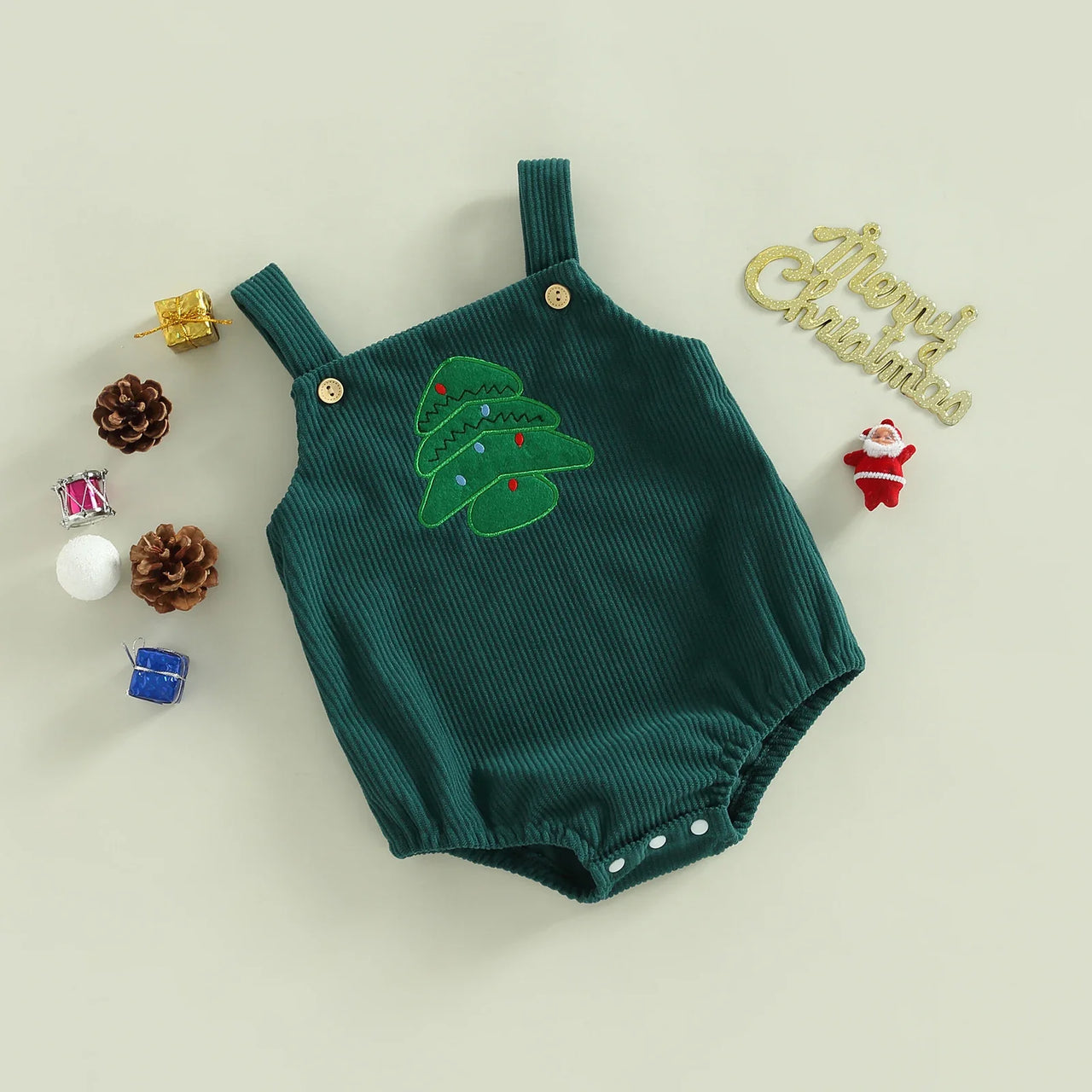 Mini Fashion™ - Söpö jouluinen malli - Jouluinen vauvan body