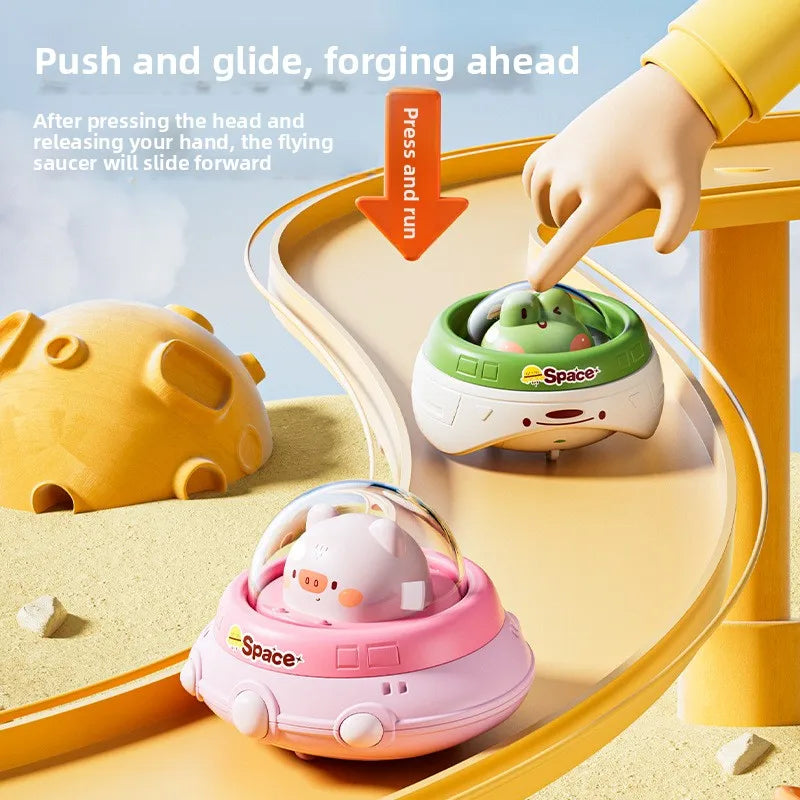 Push and Go UFO Toy – Motoriset taidot & leikki – UFO-lelut