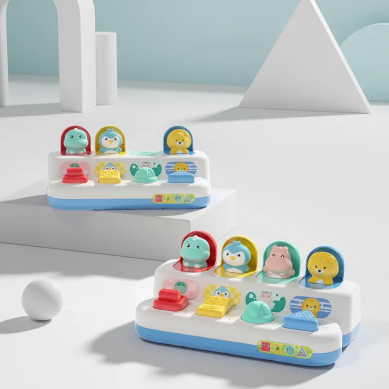 Pop Up Activity Toy – Tutustuminen ja oppiminen – Aisteja kehittävät vauvan lelut