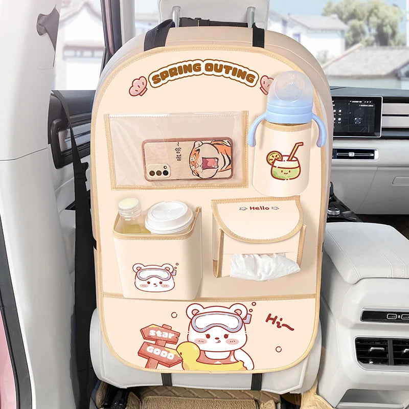 Backseat Baby Storage Bag – Kätevä ja tilava – auton säilytyslaukku