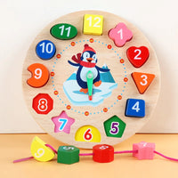 Thumbnail for Learning Clock™ – Leiki & opi kellonajat – Puinen kello