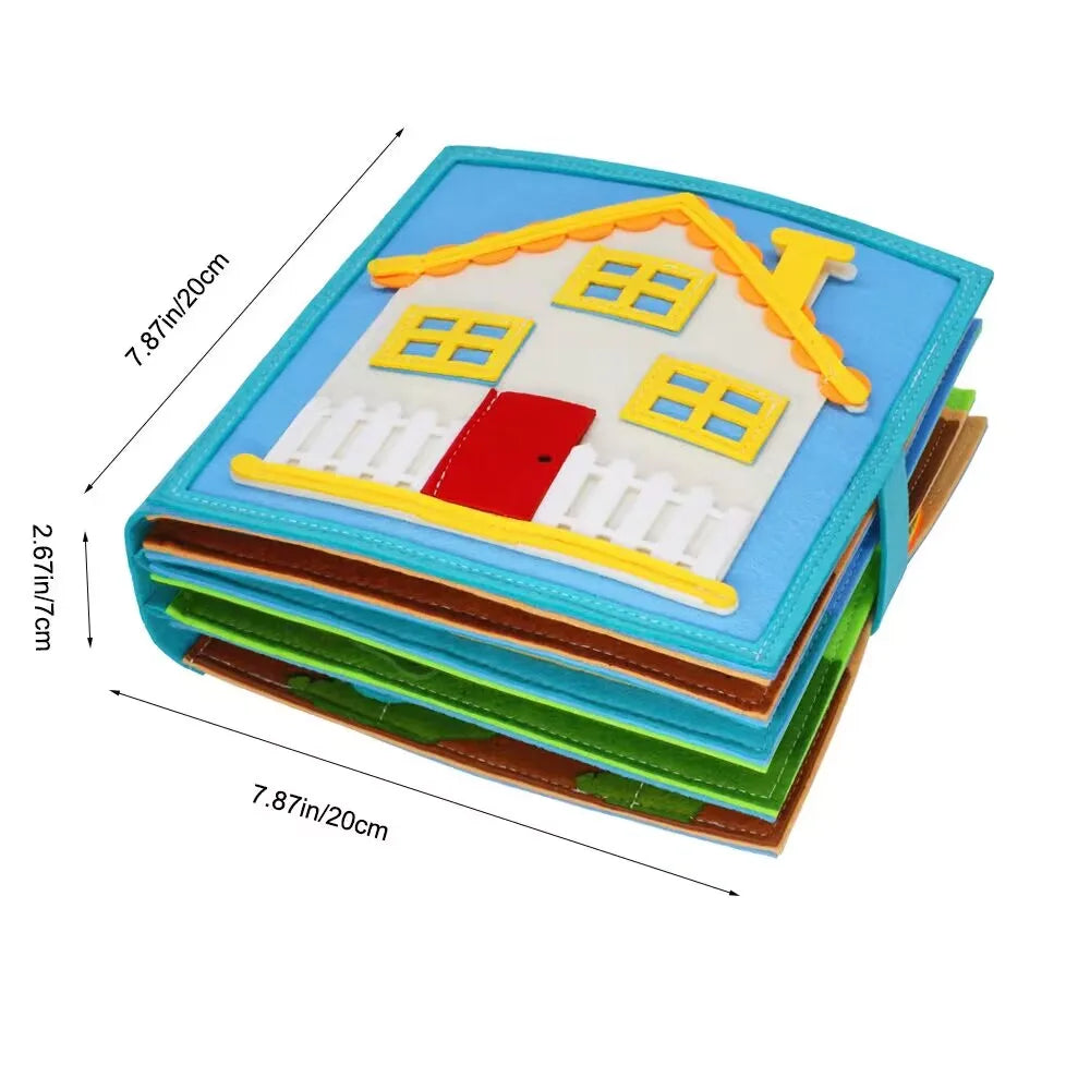 Life Skills Book – Leikkiminen & oppiminen – Aktiviteettikirja Toddler