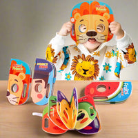 Thumbnail for Mask Book™ – Vauva oppii ensivaikutelman - Kangasnaamio-kirja