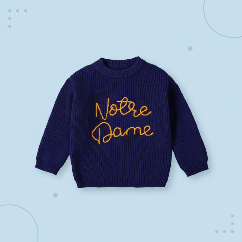 WarmWeave – Mukava ja leikkisä – Notre Dame -villapaita
