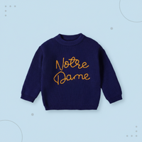 Thumbnail for WarmWeave – Mukava ja leikkisä – Notre Dame -villapaita