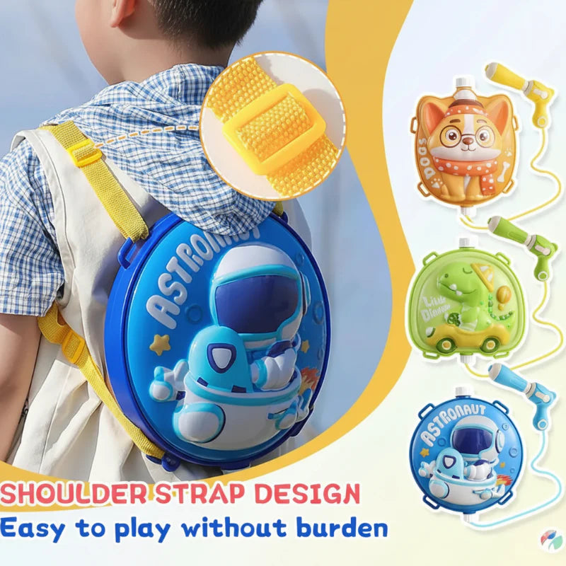 Kids Water Blaster – Leikkisä ja käytännöllinen – reppu, jossa on vesipistooli