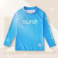 Thumbnail for SunShield – Suojaava ja joustava – lasten pitkähihainen surffipaita, UPF 50+