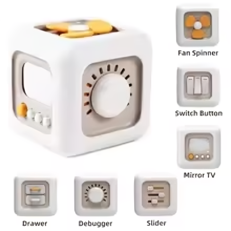 Cube Senses Toy™ - Oppiminen ja hauskanpito - Cube Sense -lelut