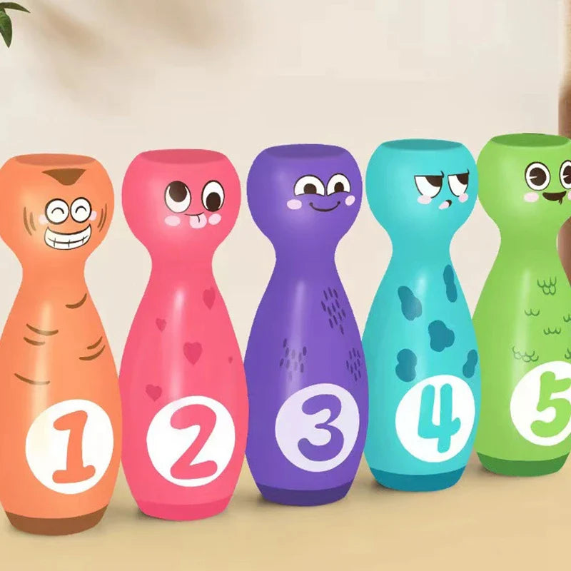 Bowling Game Set - Värikäs ja hauska - lelubowling-setti