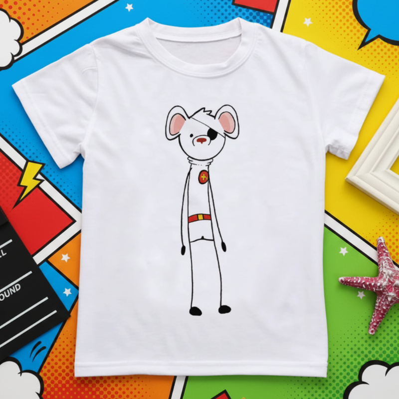 Boys & Girls Summer Tee – Mukava ja leikkisä – Hauska kuosinen lasten T-paita
