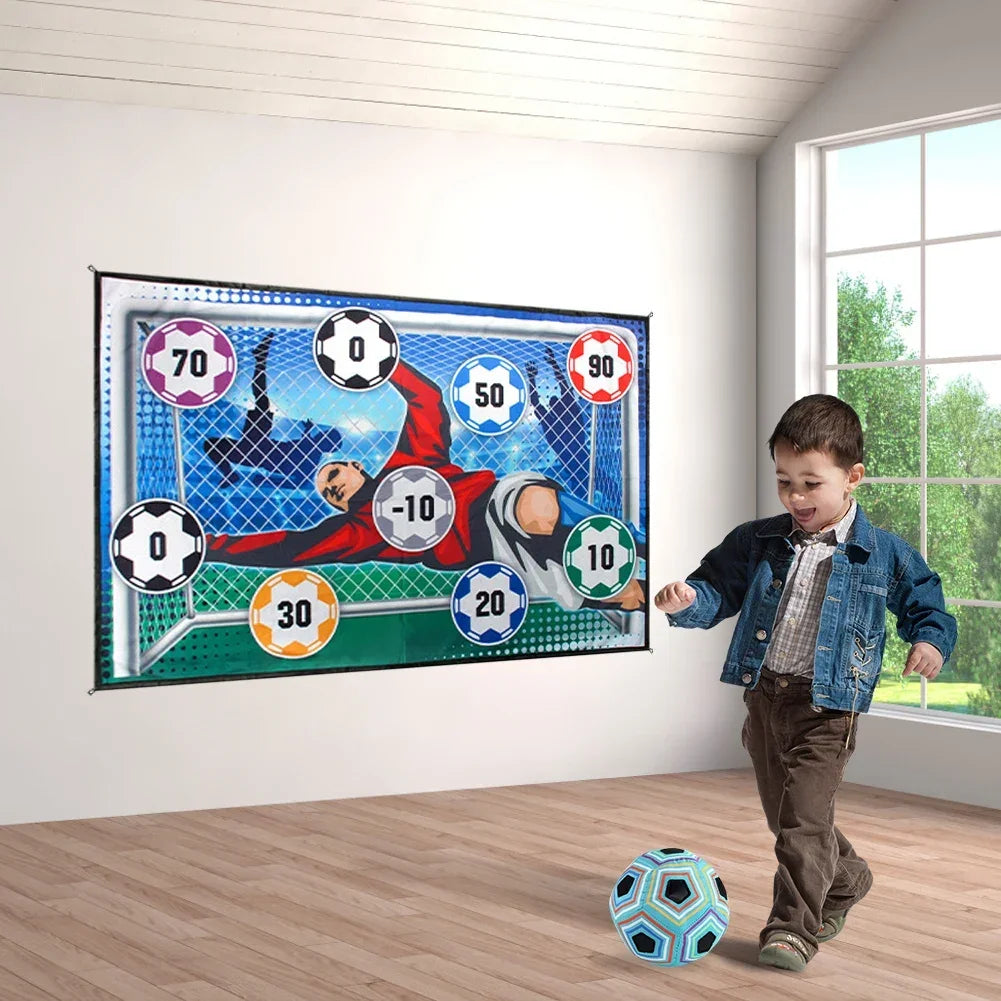 Sticky Soccer™ – Laatta & portaat – Playmat jalkapallo