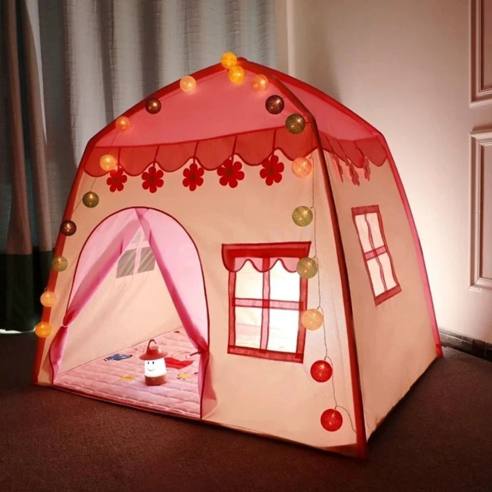 Tipi Princess Castle™ – Kokoontaitettava leikkiteltta - Leikkiteltta lapsille