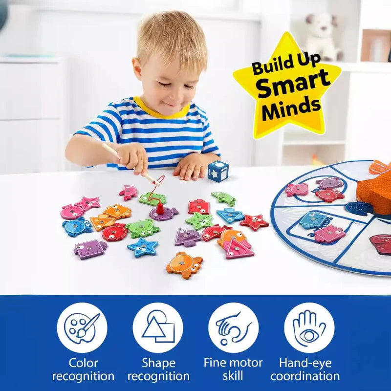 SmartFish – Hauska ja opettavainen – Kalamagneetti-leikkisetti