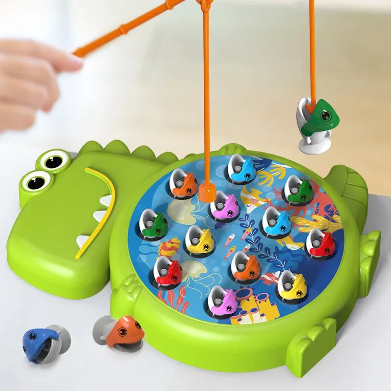 Dino Fishing Set™ – Parantaa keskittymistä – Magneettinen kalastus peli