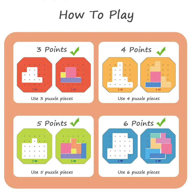 Logic Blocks™ – Väri & luovuus – Geometriset palapelit