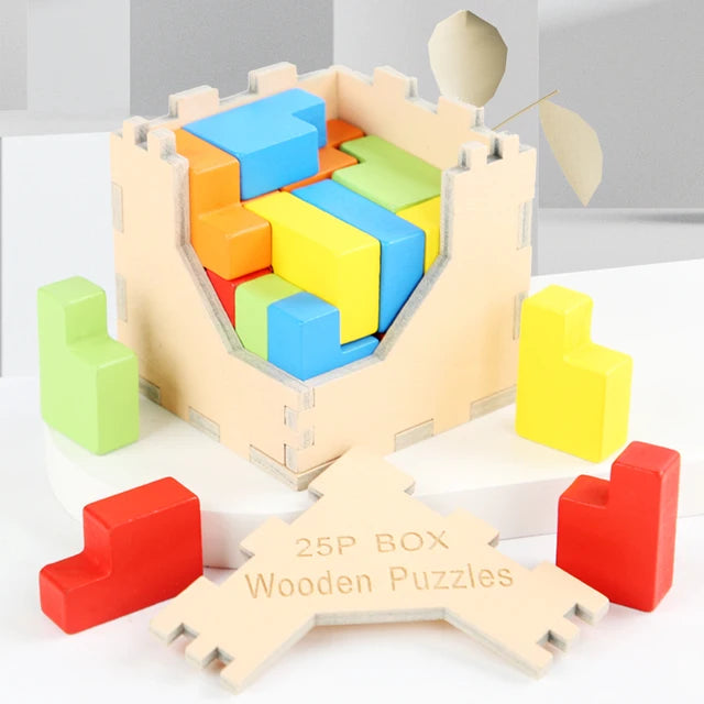 Woods™ - Harjoitus tekee mestarin - 3D Tetris Puzzle