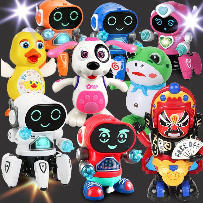 Dancing Spin Robot™ - Valoja ja tanssia - Lelurobotti