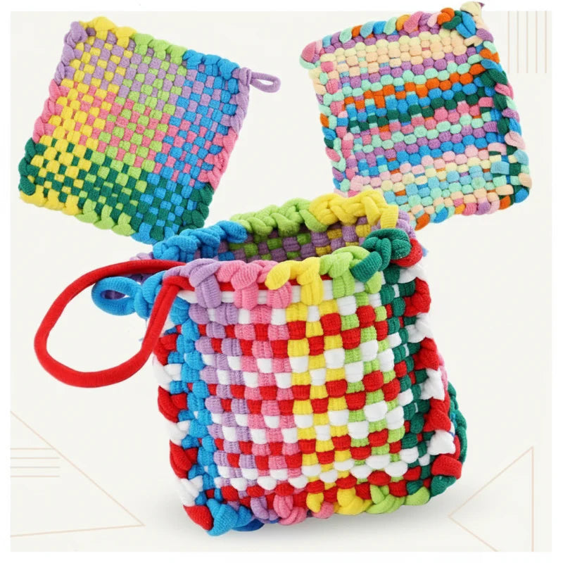 ColorLoop – Yksinkertainen ja leikkisä – DIY-kudontasarja lapsille