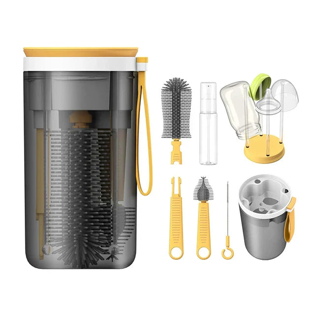 Bottle Cleaning Kit™ - Kätevä matkalla - Vauvapulloharja ja -puhdistin