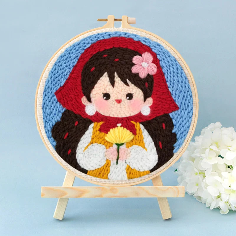 SoftLoop – Pehmeä ja luova – DIY-punch needle -sisustussetti kotiin