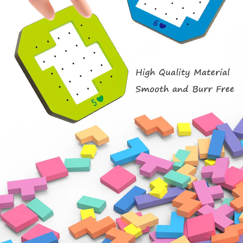 Logic Blocks™ – Väri & luovuus – Geometriset palapelit