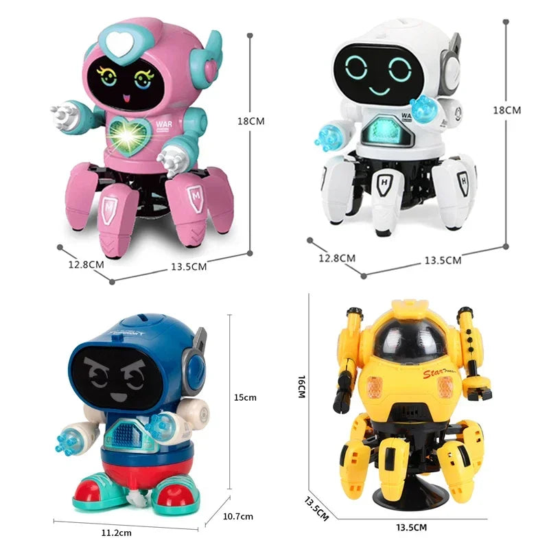 Dancing Spin Robot™ - Valoja ja tanssia - Lelurobotti