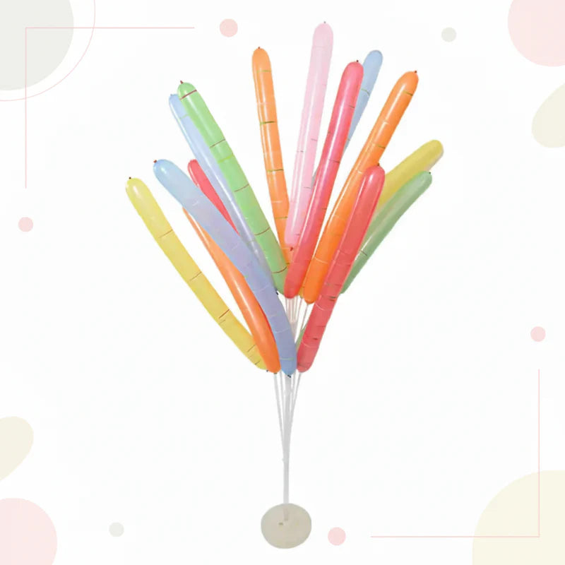 FlyFest – Aktiivinen ja viihtyisä – Värilliset juhlapallot (100 kpl)