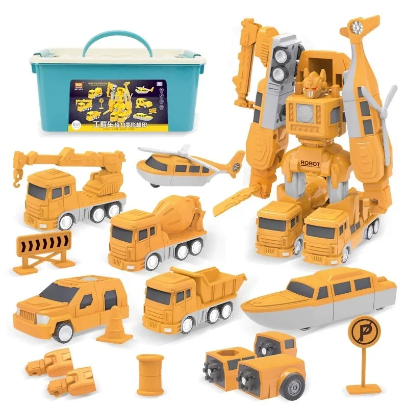 MagnaMix™ - Kuorma-autosta robotiksi - Leluauto-/robotti