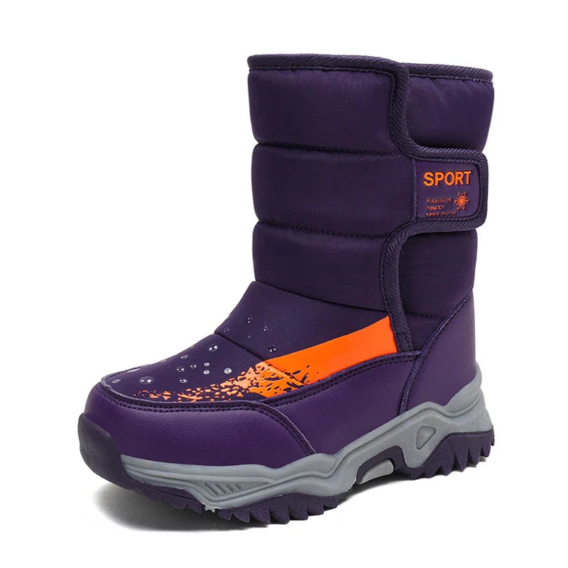 Mini Fashion™ - Pehmeä vuori - Varrelliset talvikengät