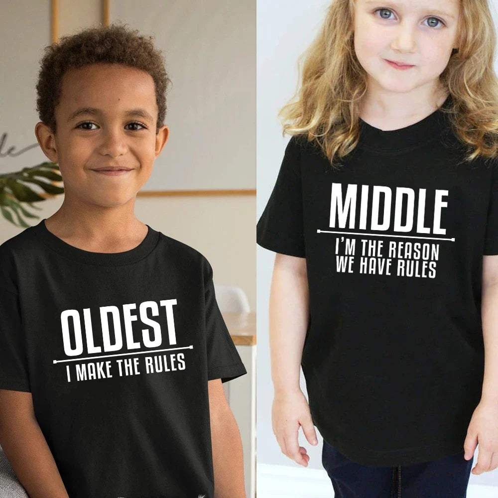 Mini Fashion™ - Hauskaa koko perheelle - Perhe T-paita